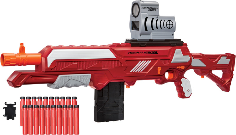 Buzz Bee Air Warriors Thermal Hunter Blaster Toy Gun(Red)