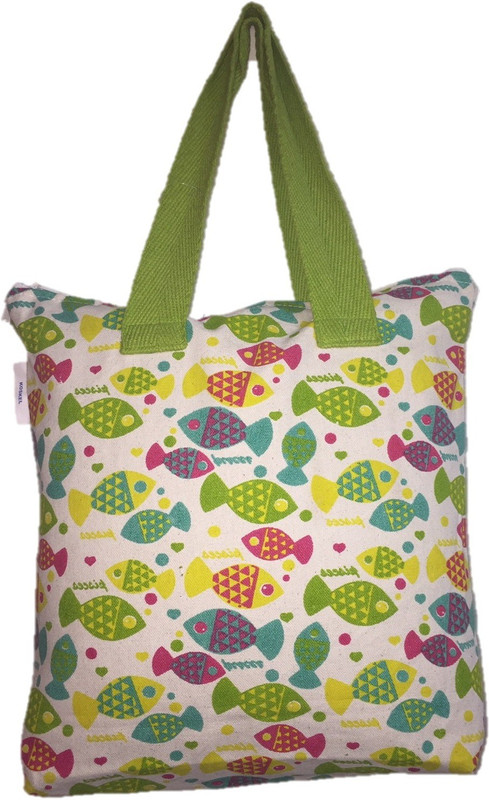 koskel CANVAS TOTE BAG, ATTRACTIVE PRINT DESIGN, DURABLE, USED AS DAILY SHOPPING AND CARRY BAGS FOR WOMEN AND GIRLS.. Shoulder Bag(Multicolor, 5 L)