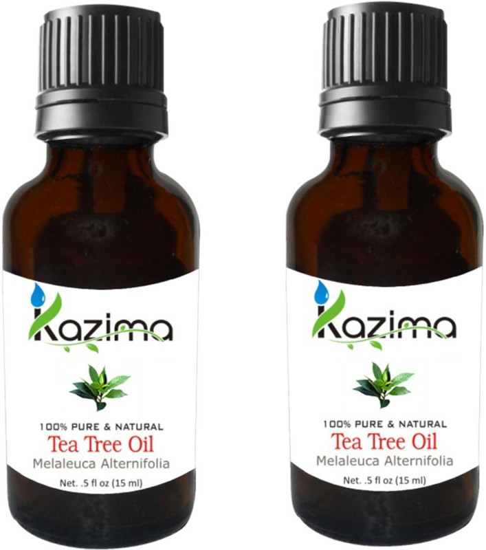 KAZIMA Tea Tree Essential Oil (15ML Pack of 2)(15 ml)