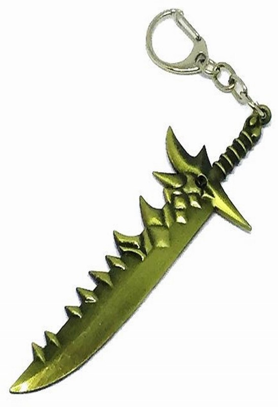antras creations War craft stylish Metallic key chain for cars /bikes/scooty/cycle Locking Key Chain(Brown)