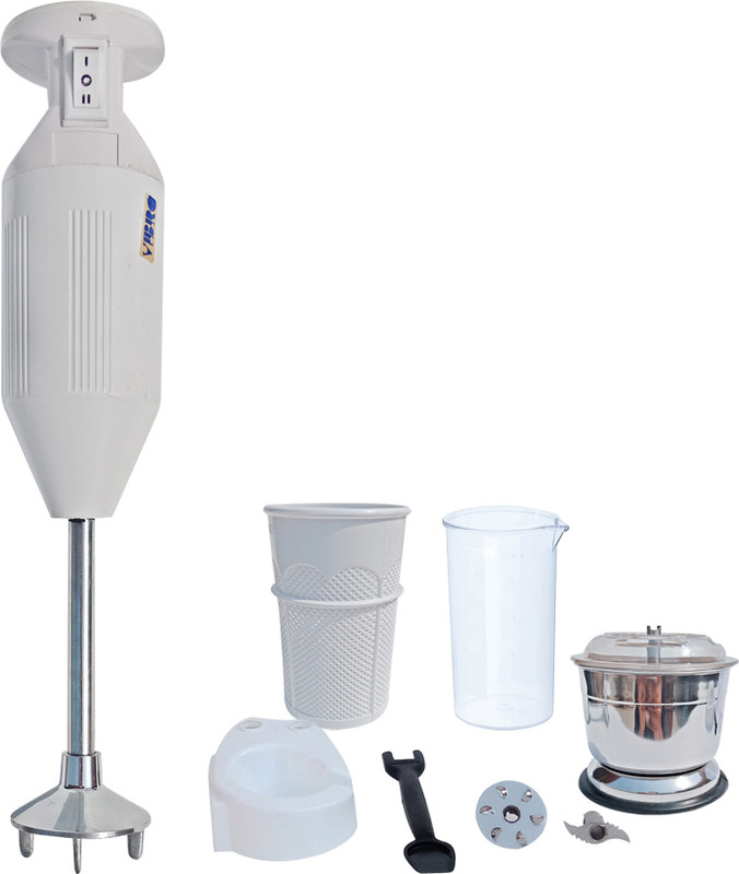 VIBRO Super Deluxe -111 250 W Hand Blender(White)