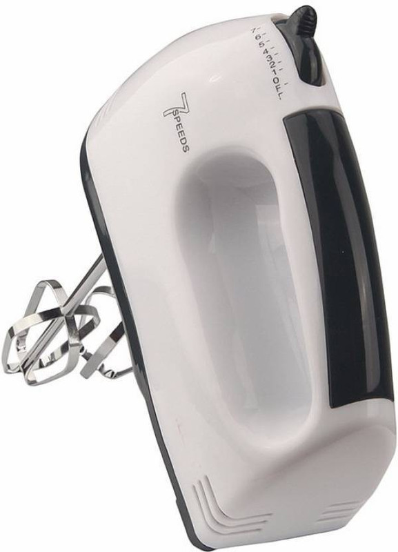 Divinext Electric Egg Beater Hand Held 7 Speeds Roasting Appliances Egg Mixer Kitchen Baking Tools One Piece 180 Chopper(White)