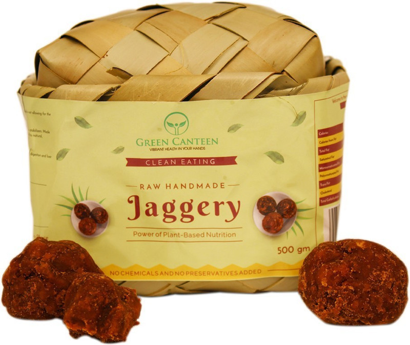 Green Canteen Raw Handmade Jaggery(500 g) Green Canteen Raw Handmade Jaggery(500 g)