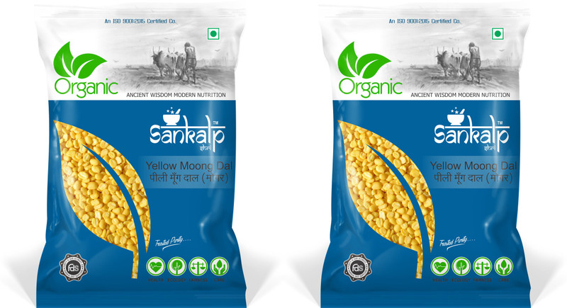 sankalpshri Unpolished Yellow Moong Dal (Split)(500 g) sankalpshri Unpolished Yellow Moong Dal (Split)(500 g)