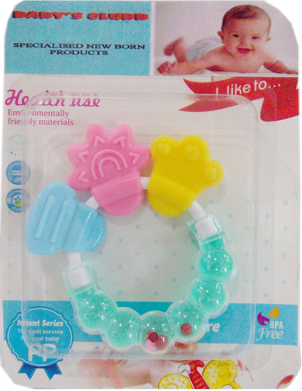 Baby's Clubb Teether Teether(Multicolor) Baby's Clubb Teether Teether(Multicolor)