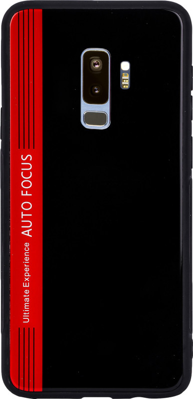 drums Back Cover for Samsung s9 plus smart glass model(red black, white black)
