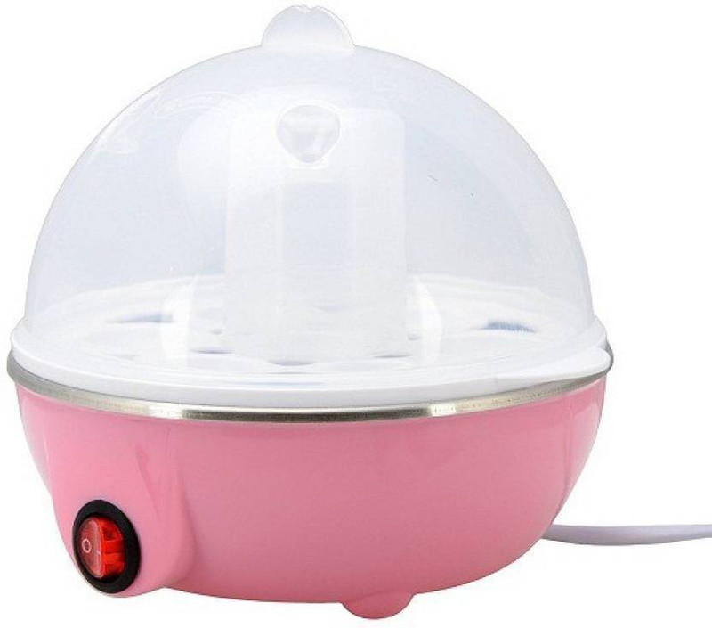 Bittu Fashion Bittu Fashion's Electric Steam Boiler Egg Cooker (7 Eggs) 7 egg Poacher Egg Cooker(Multicolor, White, Yellow, 7 Eggs)