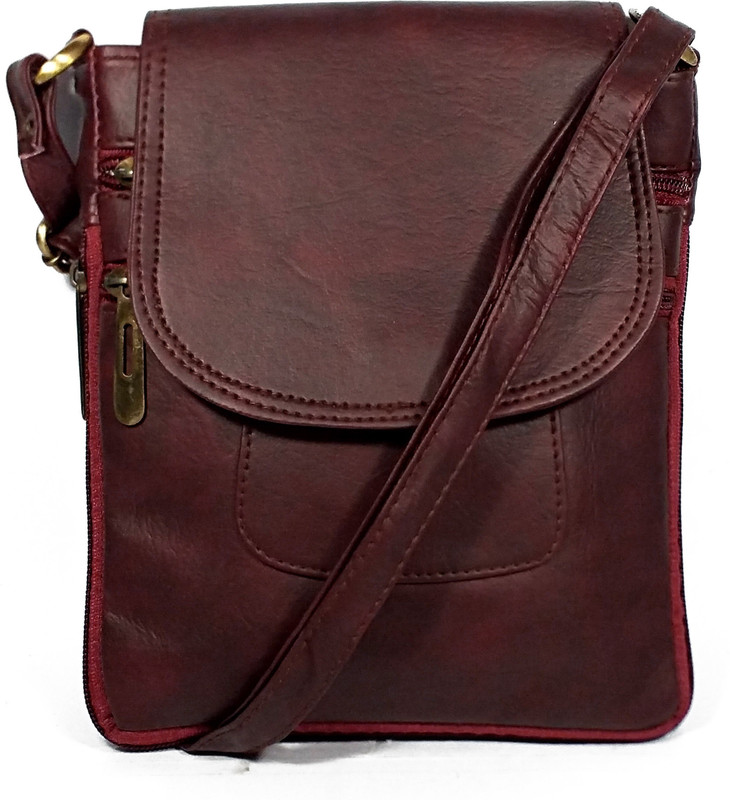 Dazzle Maroon Sling Bag