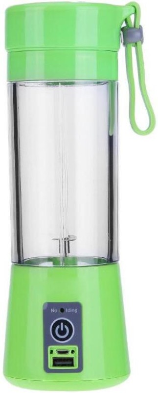 Bluebells India Mini Juicer Wireless US8 Portable rechargable USB 380ml Green 0 Juicer(Green, 1 Jar)