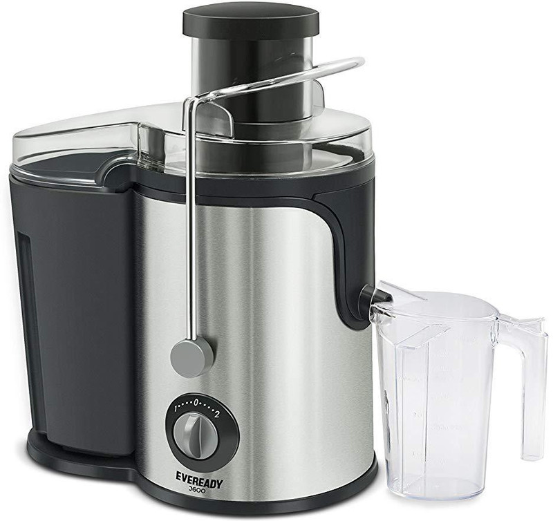 Eveready Present High efficiency Juicer J600 600 Juicer(Black, 1 Jar)