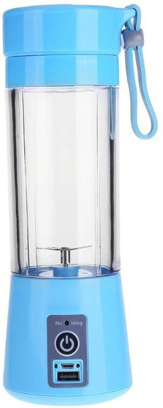 Bluebells India Mini Juicer Wireless US8 Portable rechargable USB 380ml Blue 0 Juicer(Blue, 1 Jar)