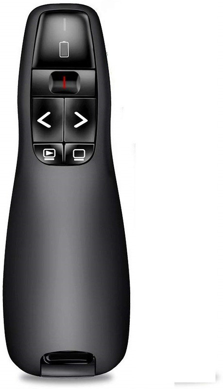 spincart Wireless Presenter Remote, 2.4GHz Wireless USB Presenter PowerPoint Remote PPT Clicker for Presentation Presentation Remote Presenter(Black)