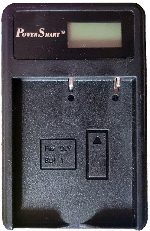 Power Smart BLH 1 Replacement Camera Battery and LCD Single Charger Camera Battery Charger(Black)