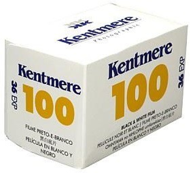 ilford KENTMERE 100 35MM Film Roll(No 100 ISO Pack of 1)