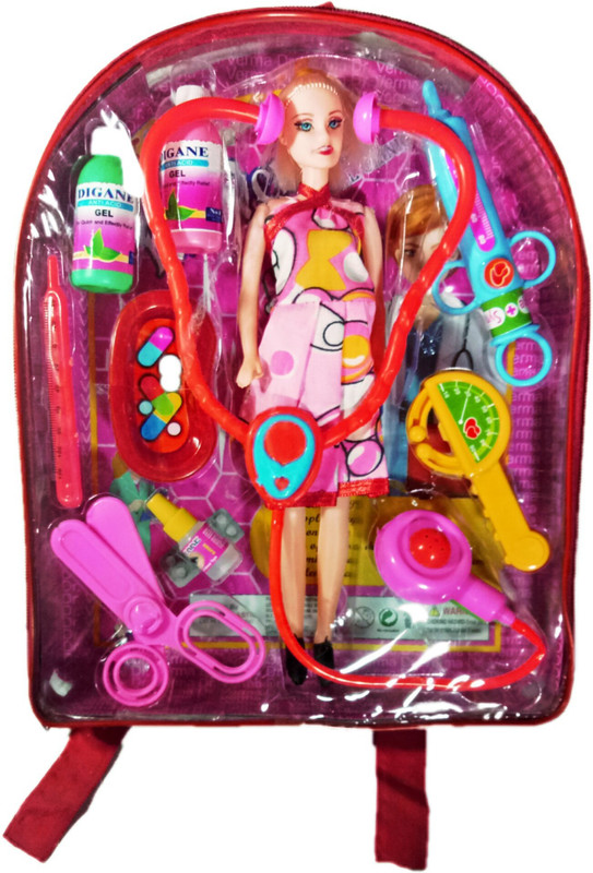 redstart toy-doll123(Pink, Orange)