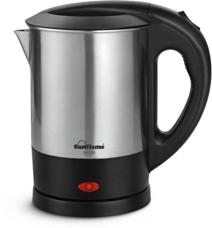 sunflame SF- 188 Electric Kettle(1 L, Silver)