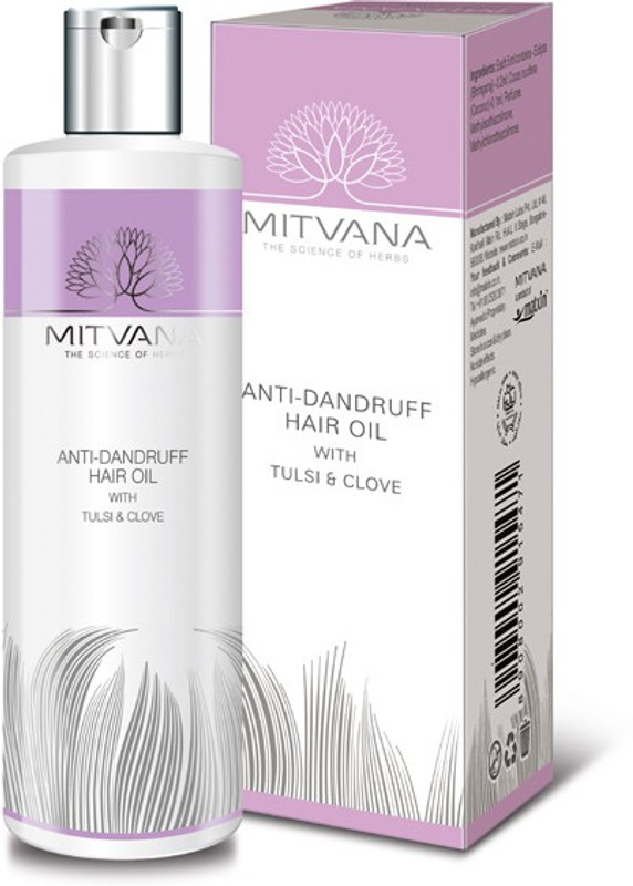 mitvana Anti-Dandruff Hair Oil 200ml with Tulsi & Clove Hair Oil(200 ml)