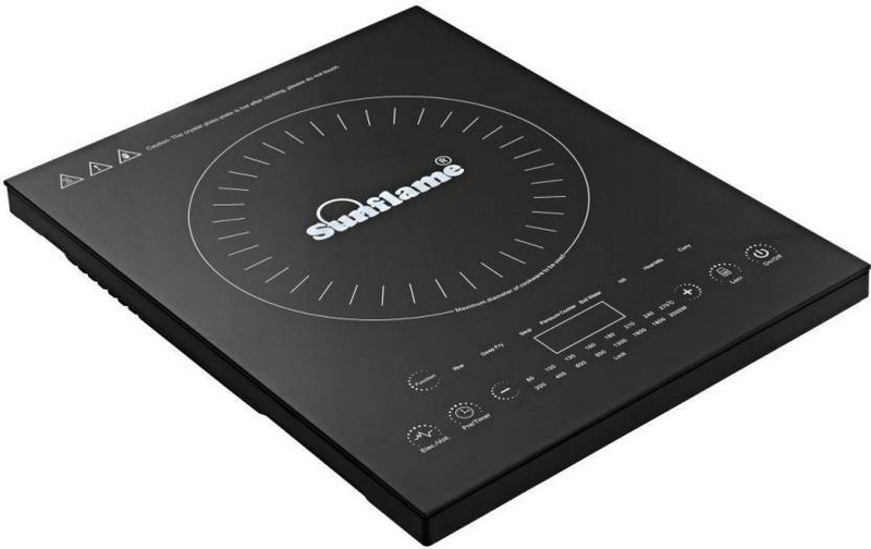 Sunflame SF-IC27 Induction Cooktop(Black, Touch Panel) Sunflame SF-IC27 Induction Cooktop(Black, Touch Panel)