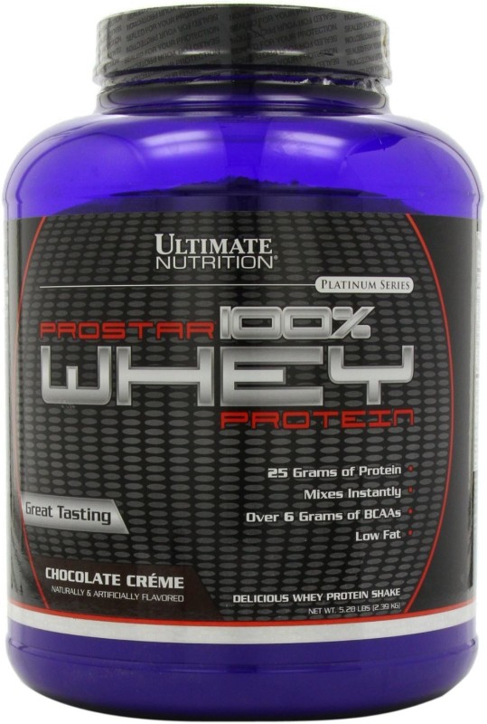 Ultimate Nutrition Prostar 100% Whey Protein(2.39 kg, Chocolate)