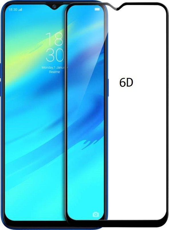 chikis Front and Back Tempered Glass for Realme 2 Pro(Pack of 1)