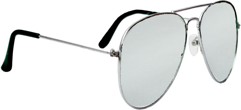 YTNAB Aviator Sunglasses(Silver)