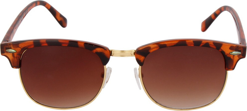 YTNAB Clubmaster Sunglasses(Brown)