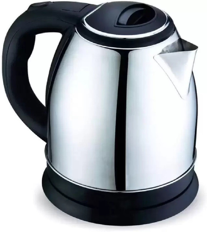 Hikone Cordless Stainless Steel Tea Heater with Auto Shut Off & Boil Dry Protection Electric Kettle (kettle EK-52) Electric Kettle  (1.8 L, Silver) Electric Kettle(1.8 L, Silver)