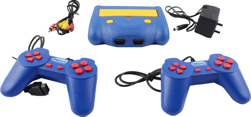 GARNER INT-205 GAMING CONSOLE WITH 22 INBUIIT GAMES with INBUILT CONTRA(Blue)
