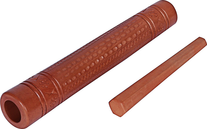 royal sky Earthenware Outside Fitting Hookah Mouth Tip(Brown)