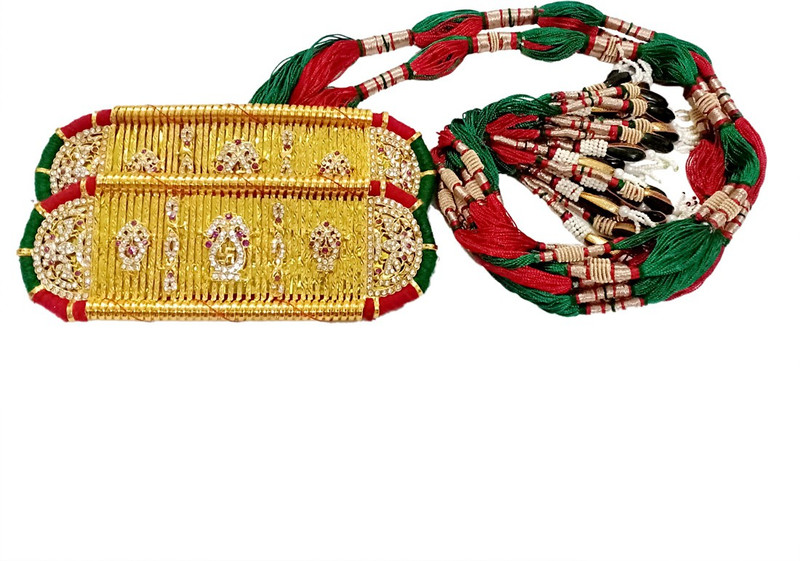 beauty plus collection Brass Zircon Gold-plated Armlet Set