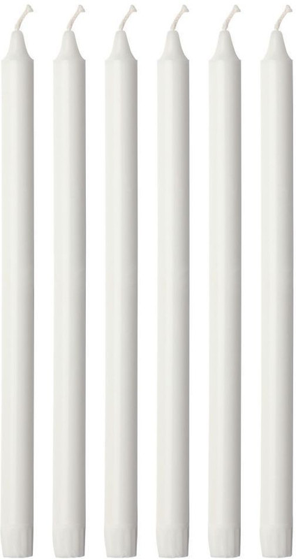 star candle Tapar Candle(White, Pack of 6)
