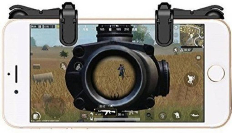 Clairbell SIT_585S PUBG Trigger all smart phone compatible Sensitive Shoot/aim Buttons L1 R1 Trigger Mobile Game Controller ||compatible with all smart phones Gaming Accessory Kit(Multicolor, For Android) Clairbell SIT_585S PUBG Trigger all smart phone compatible Sensitive Shoot/aim Buttons L1 R1 Trigger Mobile Game Controller ||compatible with all smart phones Gaming Accessory Kit(Multicolor, For Android)