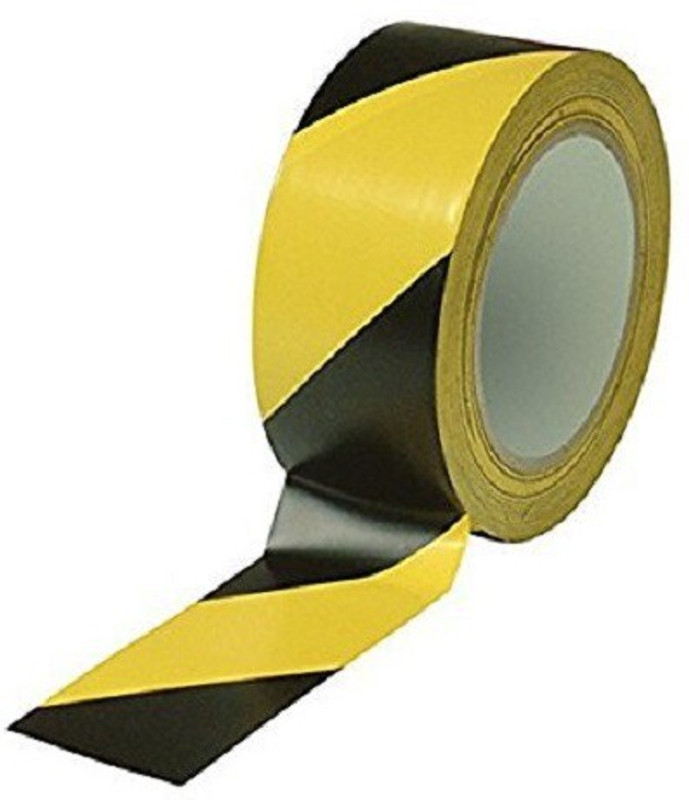 euro EURO-0008 30 m Road Marking Tape(Yellow, Black Pack of 1)