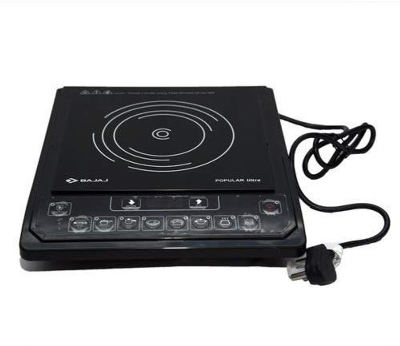 Bajaj POPURAL ULTRA Induction Cooktop(Black, Touch Panel)