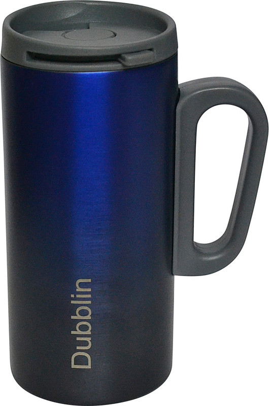 dubblin Shaded 250 ml(Blue) Stainless Steel Mug(250 ml, Pack of 2)