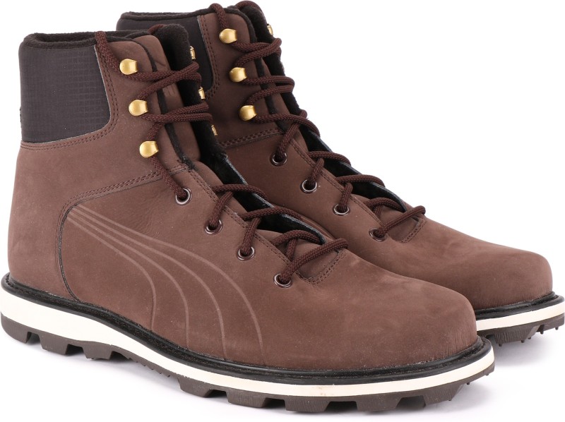 puma brown boots