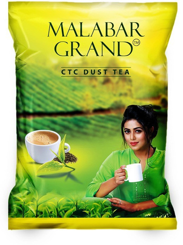 malabar grand CTC DUST TEA Unflavoured Tea Blend Pouch(100 g)