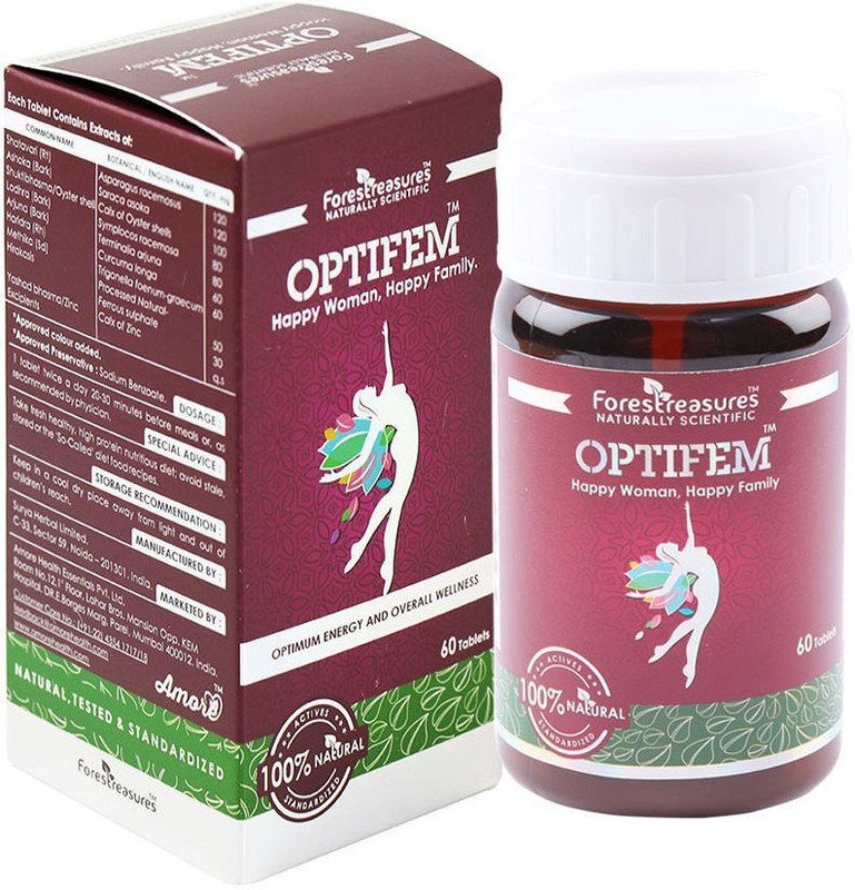 Amore Optifem 60 Tablets -Natural Women Energy Booster(1 No)