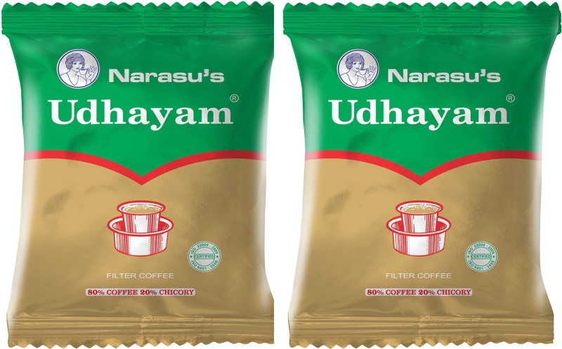 Narasus Udhayam Filter Coffee 1 Kg (Pack of 2 x 500gms) Filter Coffee(2 x 0.5 kg)