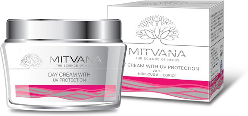 mitvana Day Cream With UV Protection 50g with Hibiscus & Licorice(50 g)