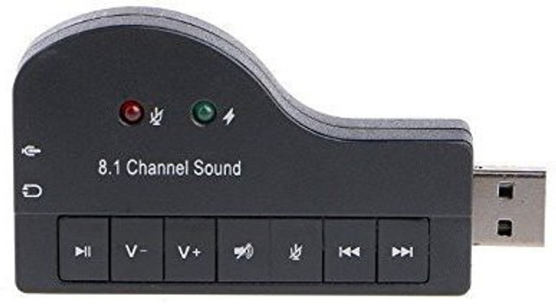 JX2 External USB Sound Card Adapter 8.1 Channel 3D Audio Headset Microphone 3.5mm Jack Original For Win XP/7/8 Android Channel 8.1 Internal Sound Card(8.1 Audio Channel)