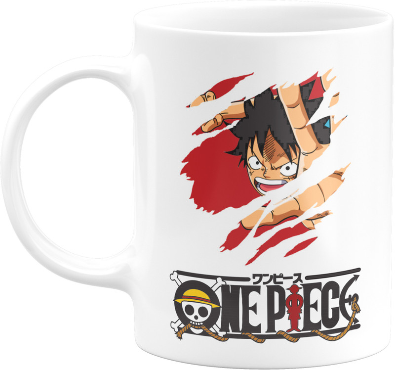 Eagletail India One Piece Anime Series Luffy 557 Ceramic Coffee Ceramic Mug 350 Ml Buy Online In Dominica At Dominica Desertcart Com Productid