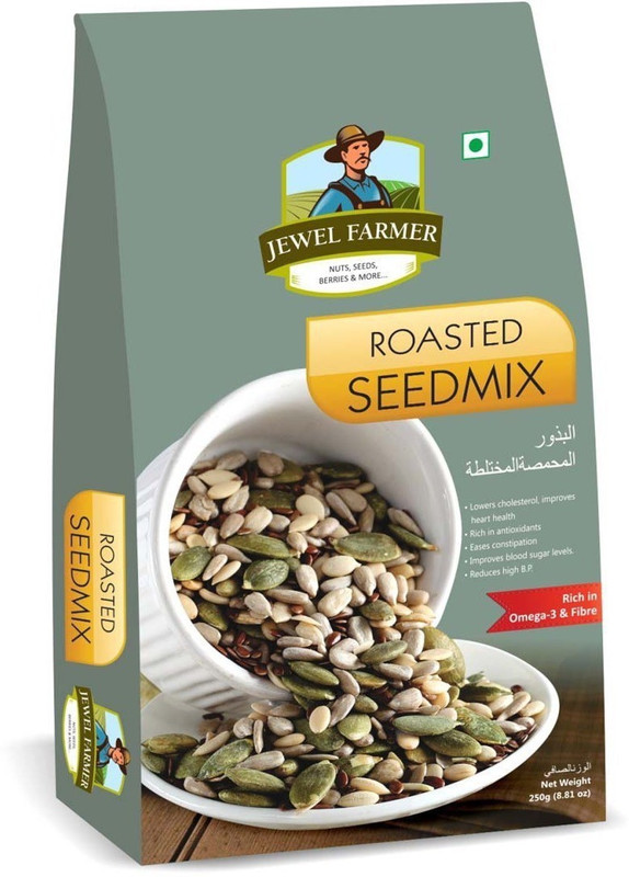 Jewel Farmer TBJ-ROASTED-SEEDMIX-250G Chestnuts(250 g)