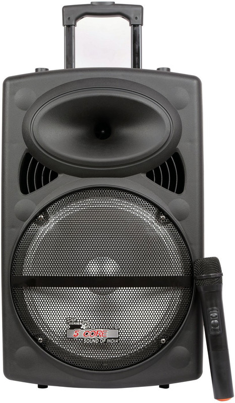 5 Core Professional High Power Bluetooth 5C-12-ACTIVE-SSP-02-DLX Outdoor PA System(50 W)