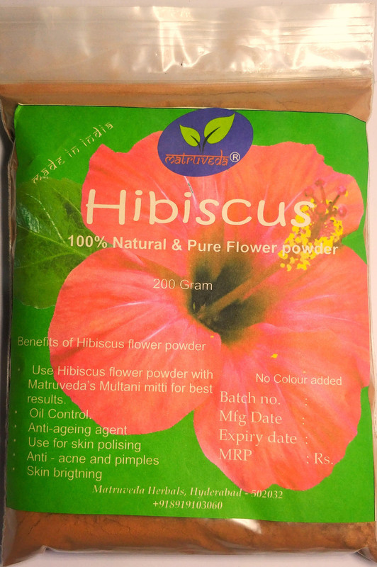 matruveda Hibiscus Flower Powder 200gm(200 g)