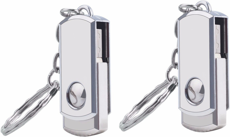 KBR PRODUCT 1+1 COMBO A 4 GB Pen Drive(Silver)