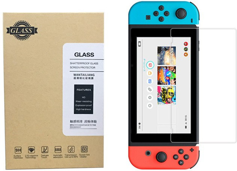 TCOS Tech Tempered Glass Guard for Nintendo Switch Console(Pack of 1)