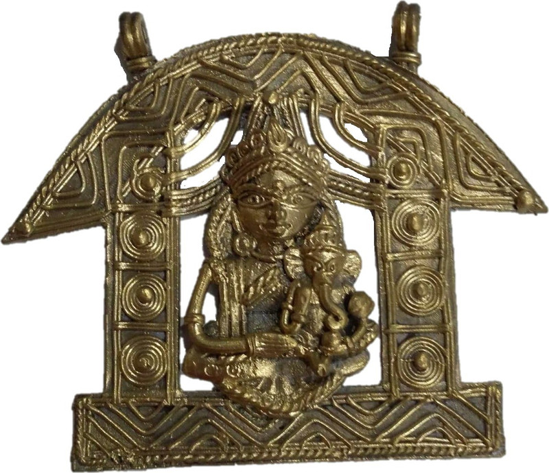 soham crafts Decorative Showpiece  -  7 cm(Brass)