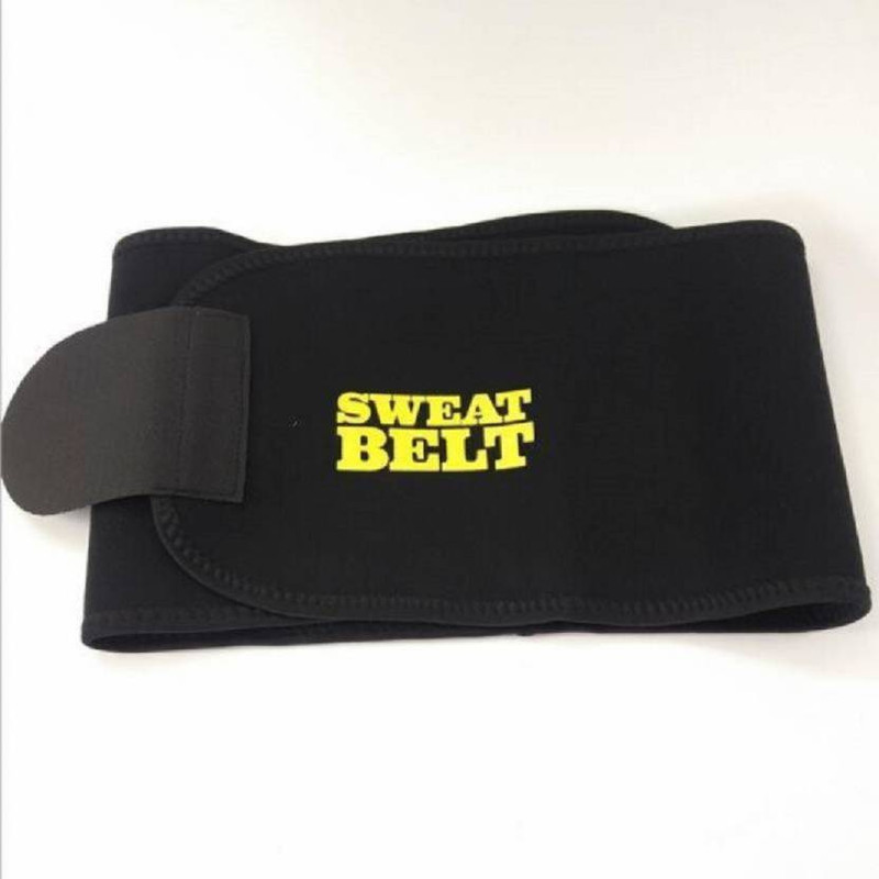 raienterprises New Sweat Belt - Waist & Tummy Trimming Slimming Belt(balck)