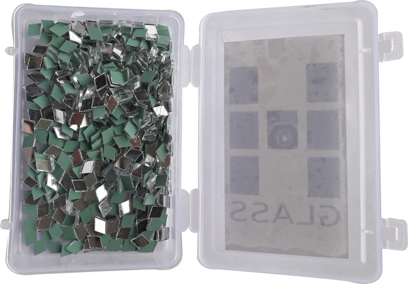 hglass Rhombus Shaped Embroidery Mirror Beads 5mm